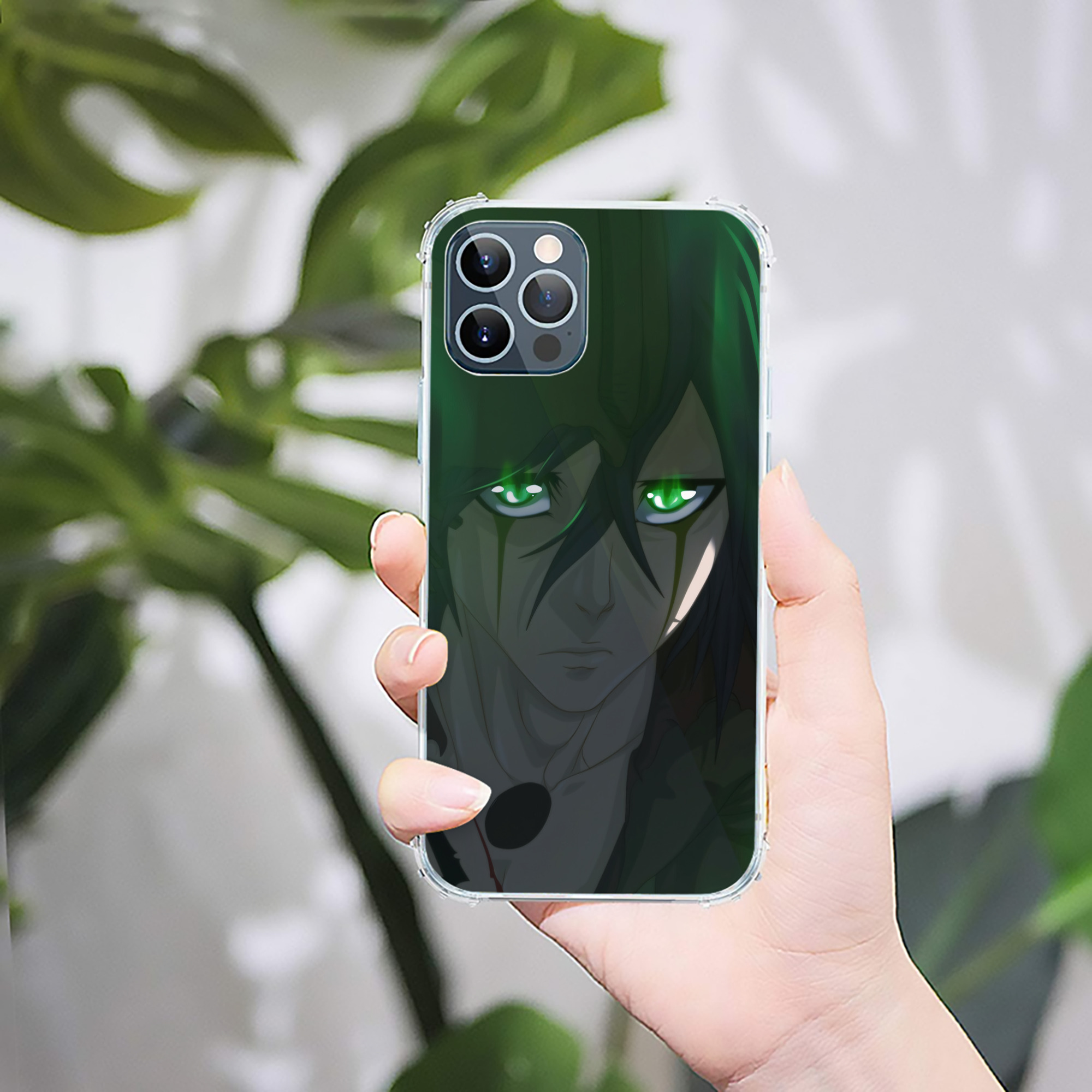 （画像用） ブリーチ BLEACH 【iPhone 12シリーズ対応】透明スマホケース（クリアソフトケース）